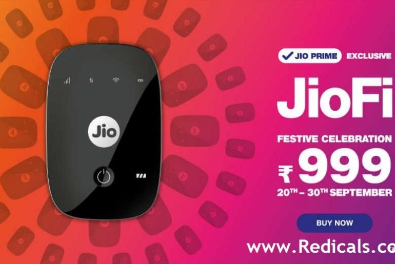 JioFi 999 Offer