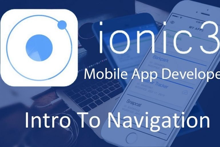 Ionic3 Navigation